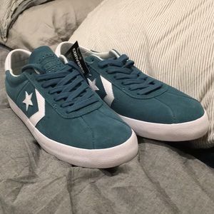 Converse Breakpoint Suede Turquoise Shoes